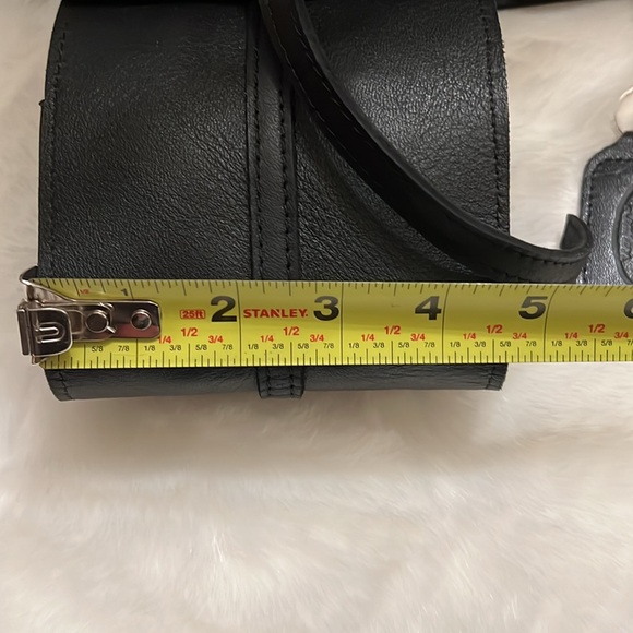 NWT Women’s H-D Bar & Shield Vanson Genuine Leather D Ring Pocket Belt LARGE